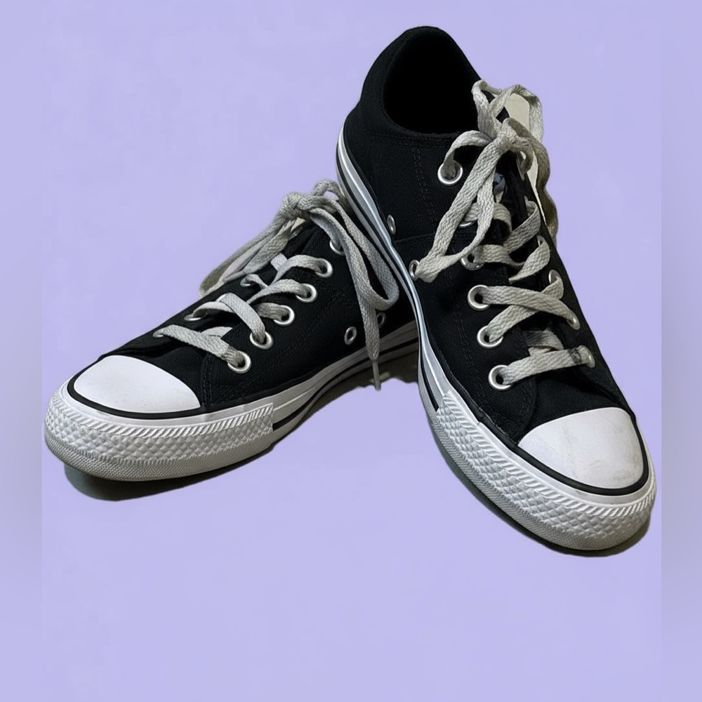 Converse Black Canvas Sneakers